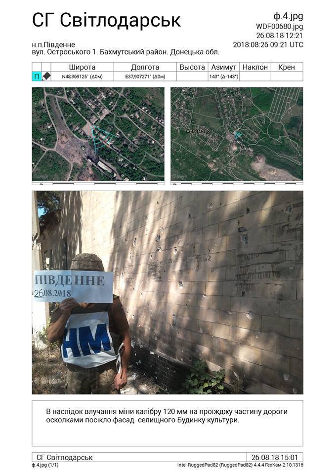 Террористы атаковали мирных жителей под Донецком: фото последствий