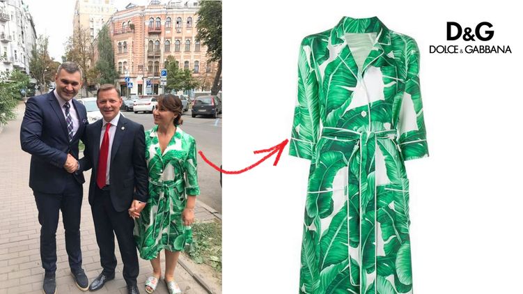 Ð Ð¾ÑÐ¸Ñ‚Ð°, Ð¶ÐµÐ½Ð° ÐžÐ»ÐµÐ³Ð° Ð›ÑÑˆÐºÐ¾ Ð² ÑˆÐµÐ»ÐºÐ¾Ð²Ð¾Ð¼ Ð¿Ð»Ð°Ñ‚ÑŒÐµ D&G, Ñ„Ð¾Ñ‚Ð¾: facebook.com dqxikeidqxiqxeant