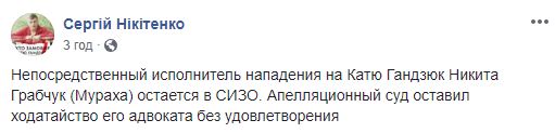 Апелляционный суд отпустил под домашний арест одного из фигурантов дела Гандзюк Васяновича, двоих других - оставил под стражей 10 Апелляционный суд отпустил под домашний арест одного из фигурантов дела Гандзюк Васяновича, двоих других - оставил под стражей 10