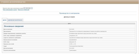 Дело № 3/1-10/2015 dqxikeidqxidqeant