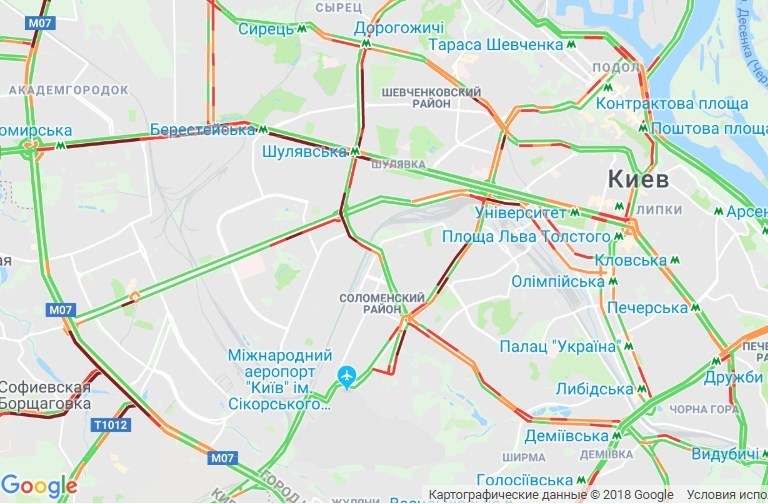 В Киеве евроавто перекрывали дороги: что из этого вышло