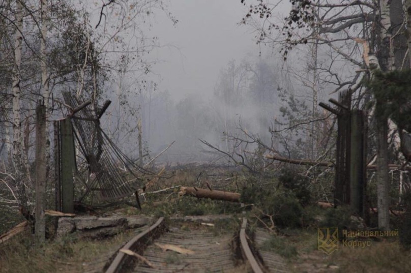 Ðак поÑле аÑомной войнÑ: поÑвилиÑÑ ÑоÑо Ñ Ð¼ÐµÑÑа пожаÑа на ÑкладаÑ
под Ð?Ñней