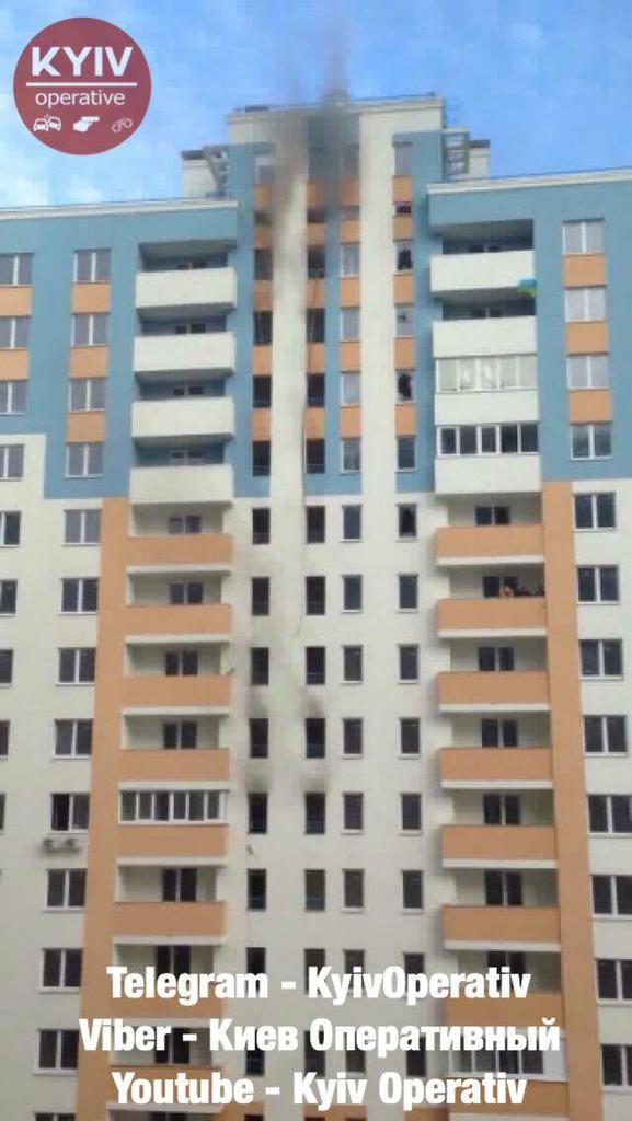 Горело Ñ 3 по 18 Ñтаж: в новоÑтройке Киева ÑлучилÑÑ Ð¼Ð¾Ñ‰Ð½Ñ‹Ð¹ пожар dqxikeidqxidqrant