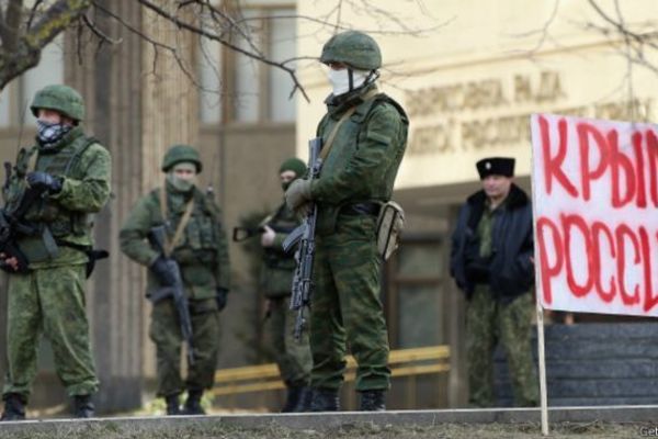 Зеленые человечки в Крыму