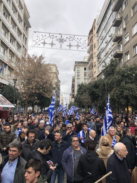 Грецию охватили масштабные протесты из-за Македонии: подробности, фото и видео