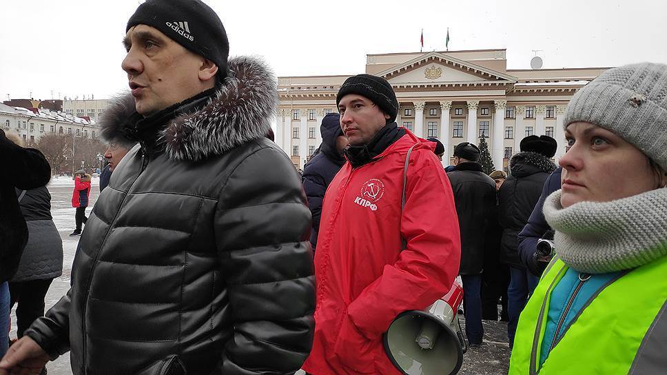 Митинг в Тюмени