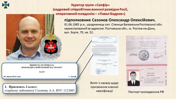 Контрразведка СБУ ликвидировала российскую агентурную сеть Сапфир из 15 человек 02 Контрразведка СБУ ликвидировала российскую агентурную сеть Сапфир из 15 человек 02