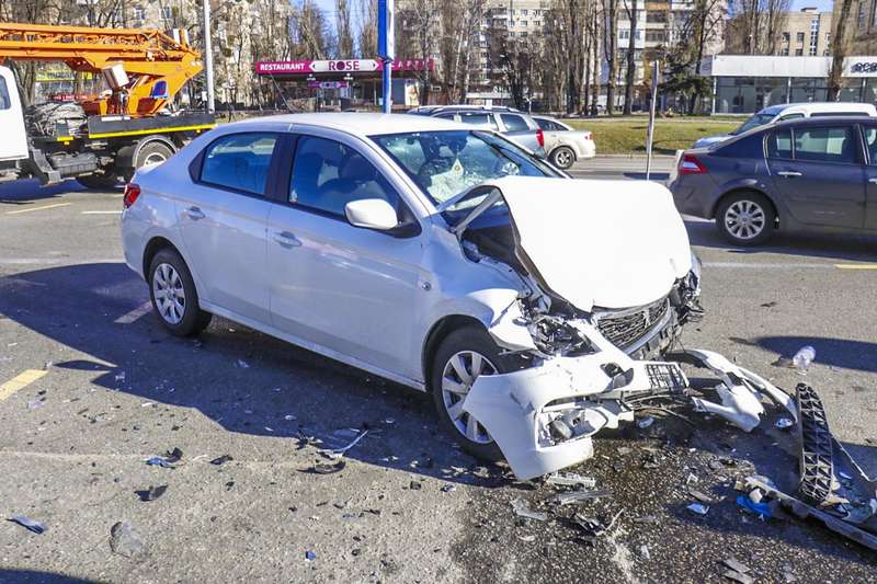 Ðдин авÑÐ¾Ð¼Ð¾Ð±Ð¸Ð»Ñ Ð²ÑбÑоÑило на ÑÑоÑÑаÑ. ФоÑо: Ð?нÑоÑмаÑоÑ