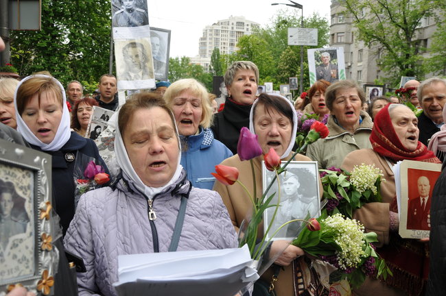 Акции Бессмертный Грут и Никто не забыт. Ничто не забыто прошли в Киеве 20 Акции Бессмертный Грут и Никто не забыт. Ничто не забыто прошли в Киеве 20