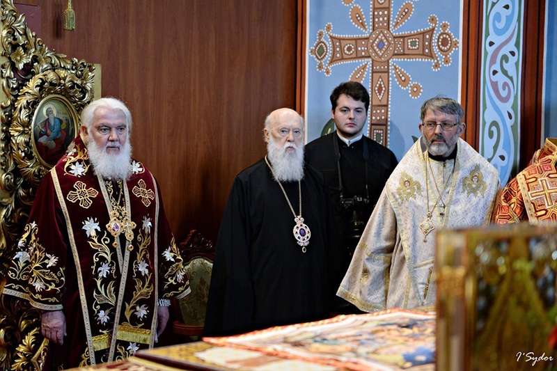 Литургия в День ангела Епифания