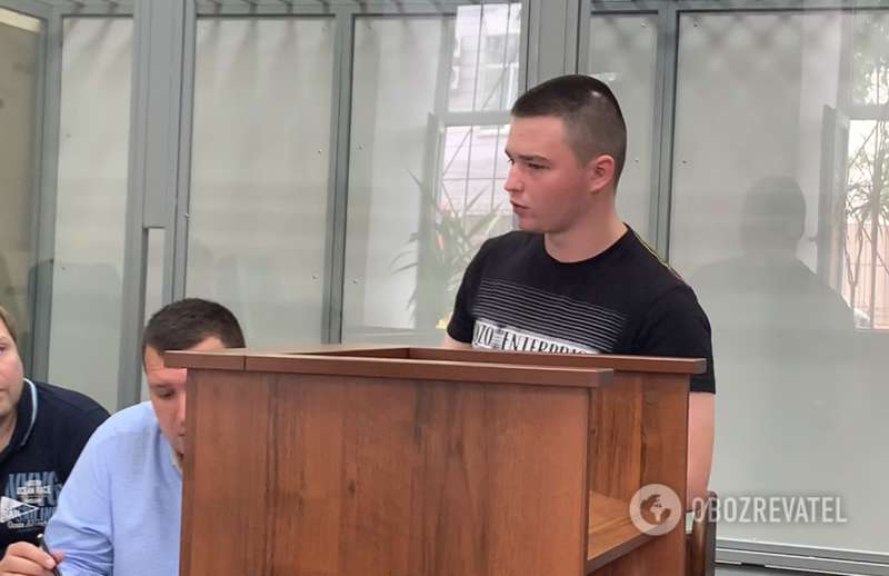 Андрей Дудка на суде