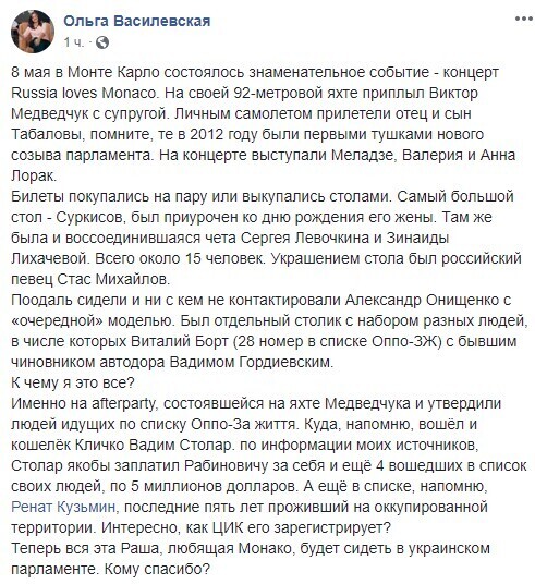 Медведчука, Суркиса и Левочкина увидели на концерте Russia loves Monaco dqxikeidqxiqrqant