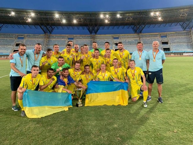 Дефлимпийская сборная Украины выиграла Чемпионат Европы по футболу 04 Дефлимпийская сборная Украины выиграла Чемпионат Европы по футболу 04