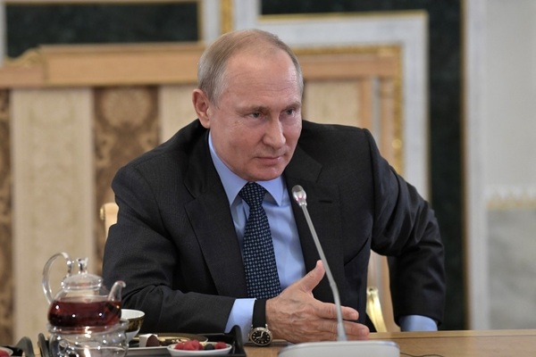 Владимир Путин на встрече с руководителями ведущих мировых информационных агентств dqxikeidqxidqrant