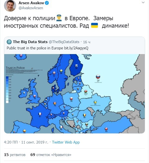 Аваков на фоне слухов об отставке сделал твит и получил волну гнева