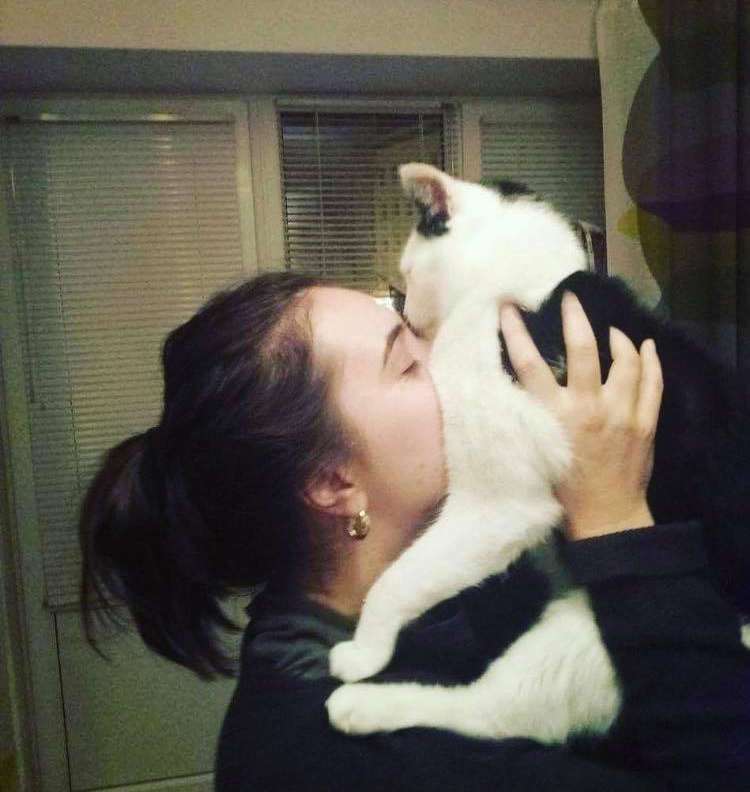 Мендель и ее кот dqxikeidqxidqeant