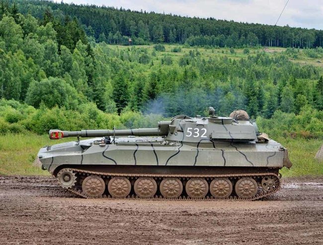 Украина приобрела у чешской компании 16 самоходных артиллерийских установок 2С1 Гвоздика 03 Украина приобрела у чешской компании 16 самоходных артиллерийских установок 2С1 Гвоздика 03