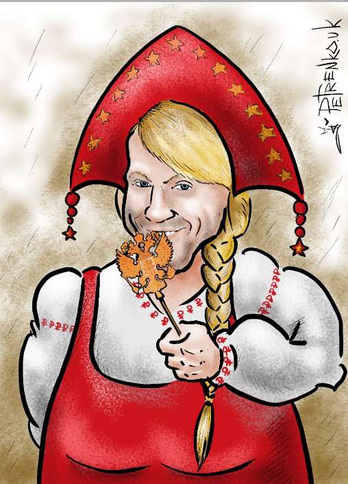 Карикатура на Винника dqxikeidqxidqrant