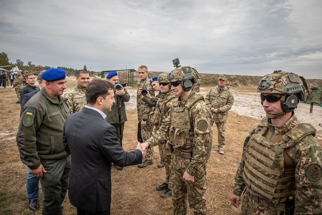 Зеленский принял участие в учениях органов МВД 05 Зеленский принял участие в учениях органов МВД 05