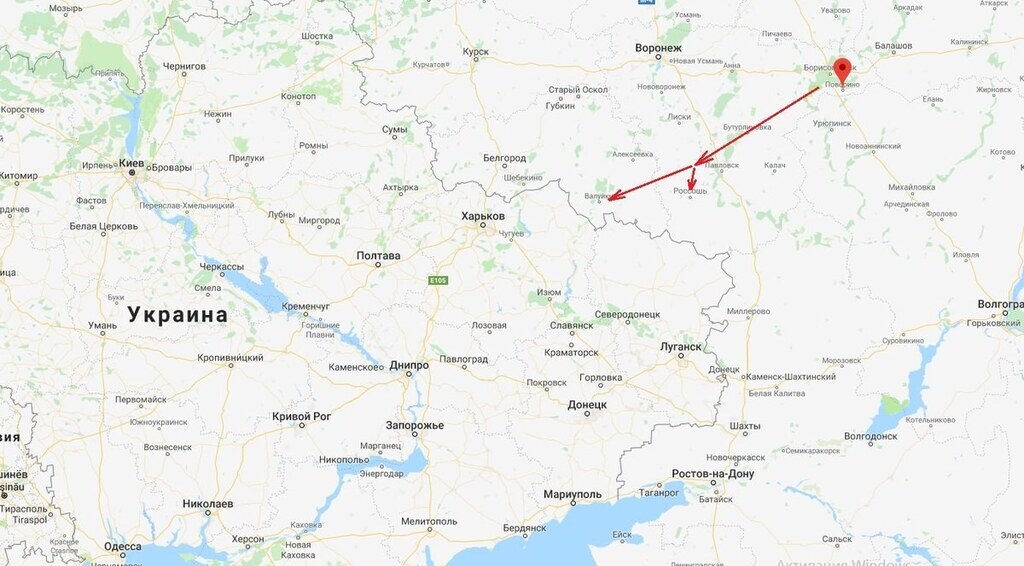 Перемещение эшелона с техникой РФ под Воронежем dqxikeidqxidqeant