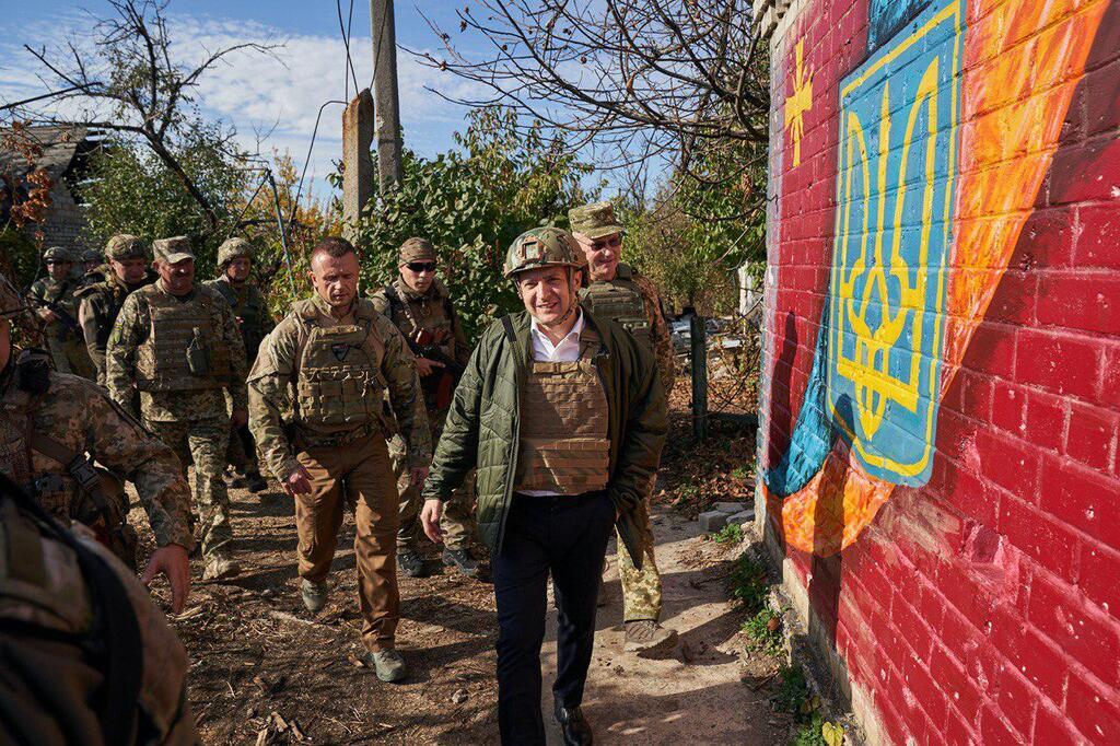 Зеленский на Донбассе