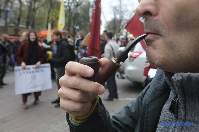 Конопляный марш свободы состоялся в Киеве: участники требовали легализации медицинского каннабиса 14