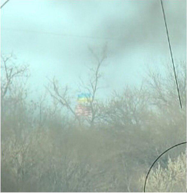 Террористы Путина испугались флагов США на Донбассе dqxikeidqxidqrant