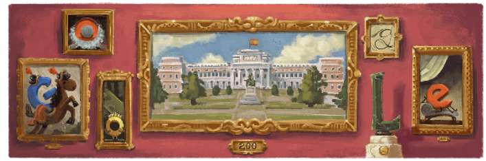 Google посвятил дудл 200-летию со дня основания музея Прадо dqxikeidqxidqeant