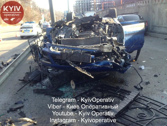 Разбившимся в Киеве Порше управляла пьяная 19-летняя соучредитель шахты 03 Разбившимся в Киеве Порше управляла пьяная 19-летняя соучредитель шахты 03