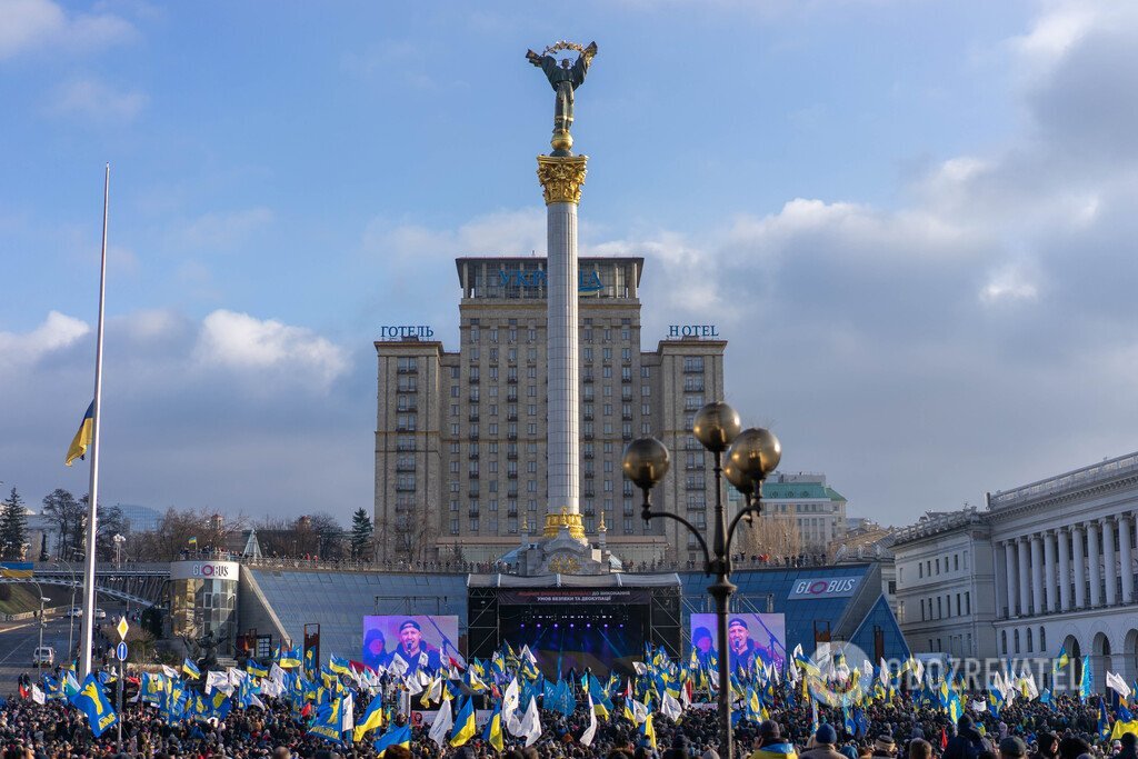 Как прошел Майдан против капитуляции в Киеве: фоторепортаж OBOZREVATEL