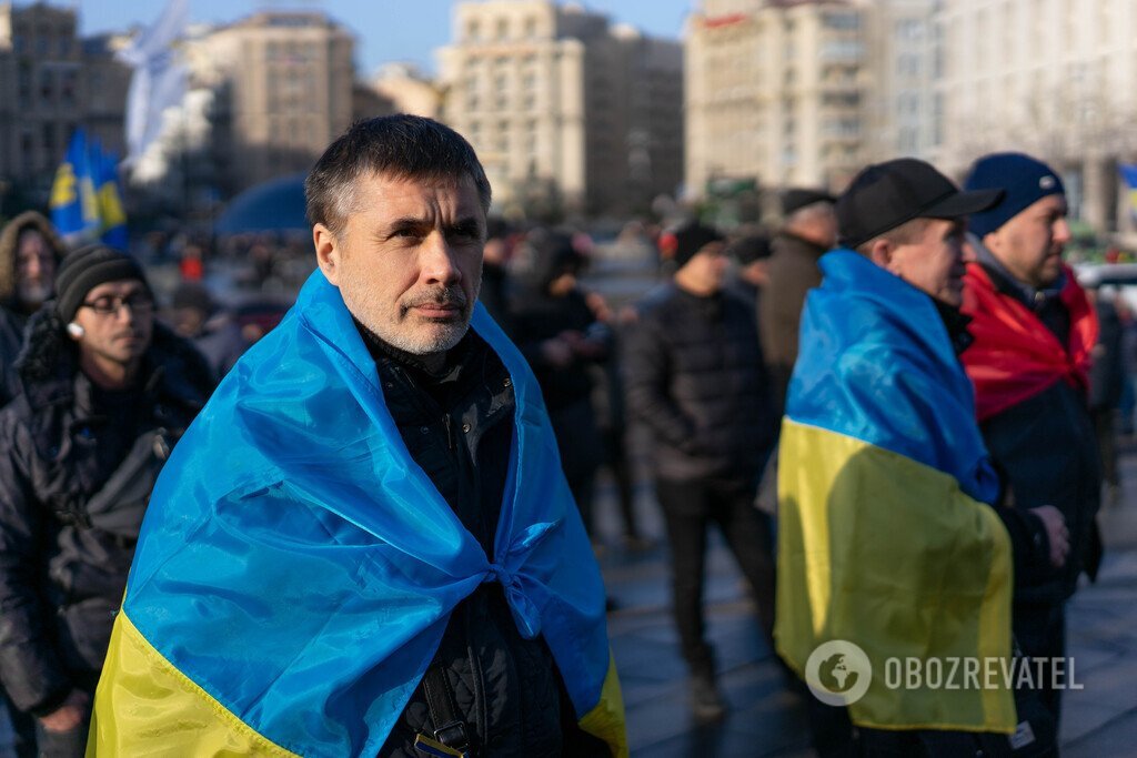 Как прошел Майдан против капитуляции в Киеве: фоторепортаж OBOZREVATEL