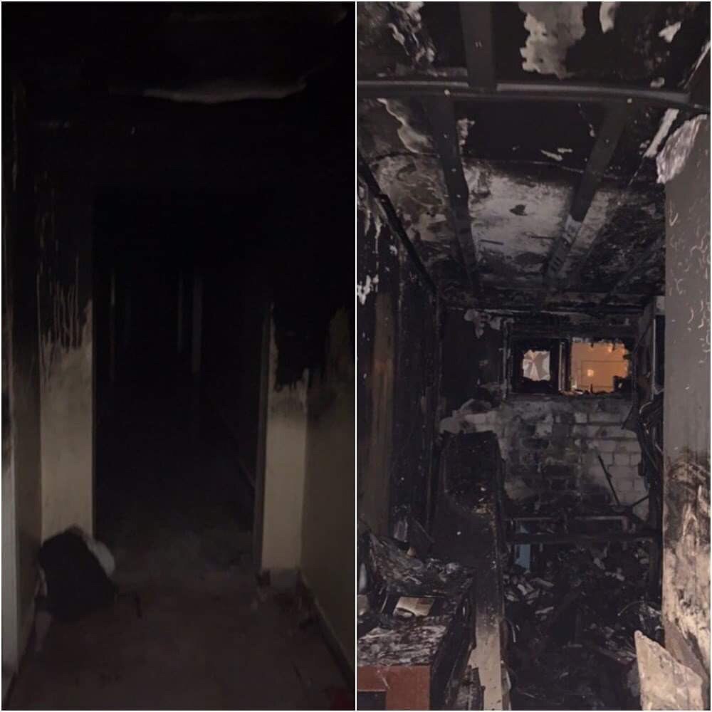 В Киеве в общежитии №8 Национального авиационного университета вспыхнул пожар dqxikeidqxidqrant