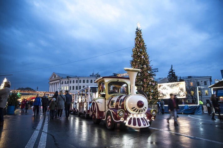 "Самый красивый город!" Кличко показал завораживающее видео праздничного Киева