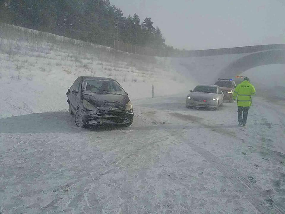 В Словакии в горах произошла масштабная ДТП