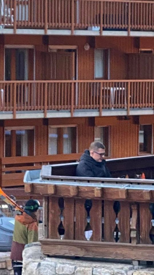 Баканов в Куршевеле