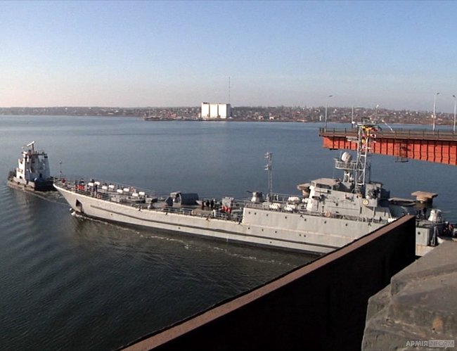 Средний десантный корабль Юрий Олефиренко прошел плановый ремонт, - Минобороны 03 Средний десантный корабль Юрий Олефиренко прошел плановый ремонт, - Минобороны 03