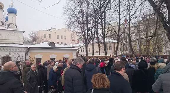 В Москве прошли похороны Чаплина