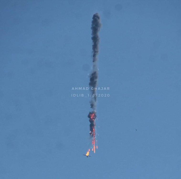 Над Сирией сбили военный самолет и дрон dqxikeidqxidqeant