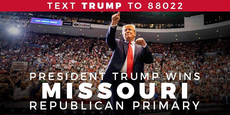 Фото Twitter Дональд Трамп