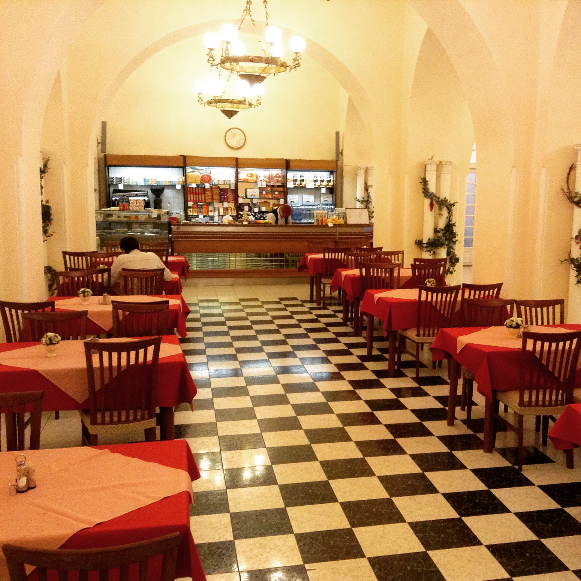 Столовая Нацбанка. Зал для рядового персонала