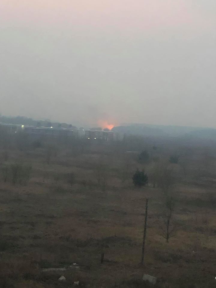 Горящий в Белгородке лес dqxikeidqxidqrant