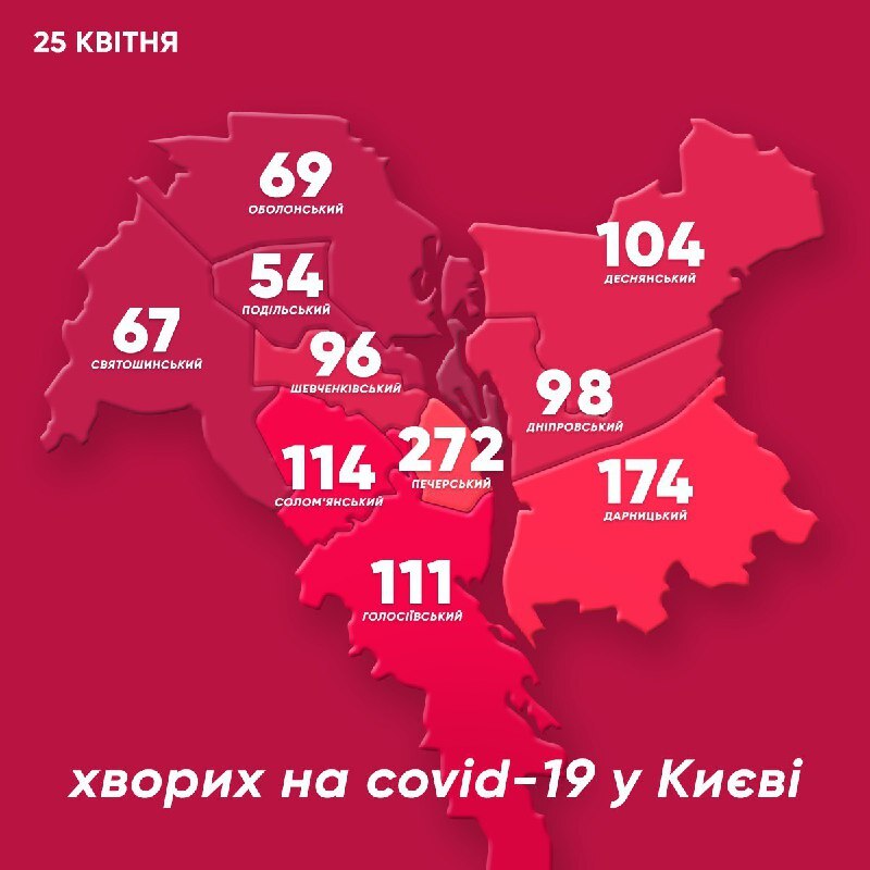 В Киеве коронавирус убил 21 человека, зараженных – уже 1159