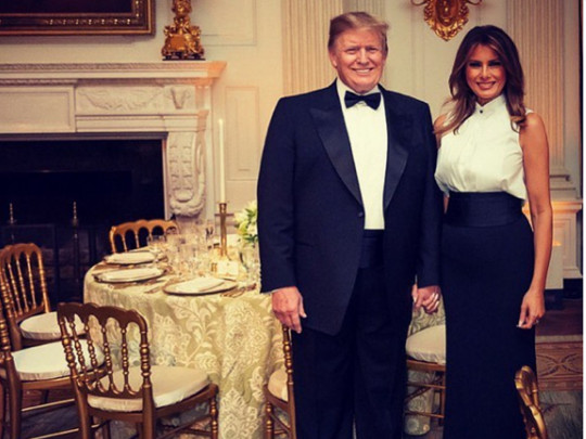 Дональд и Мелания Трамп dqxikeidqxidqrant