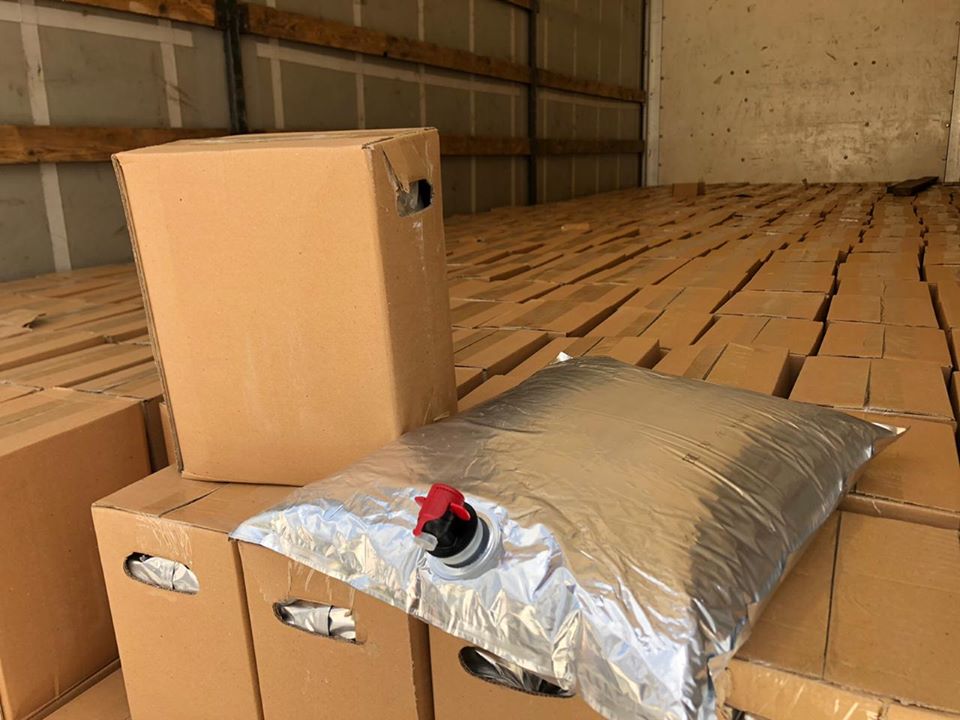 В ООС вилучили алкогольний фальсифікат на майже 10 мільйонів. ФОТО