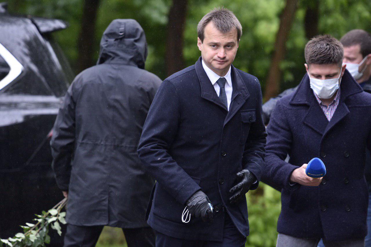 С погибшим нардепом Давыденко попрощались в Феофании: появились первые фото и видео