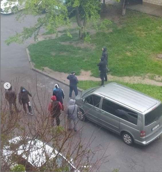 Начало конфликта. Титушки несколько дней контролировали остановку dqxikeidqxidqrant