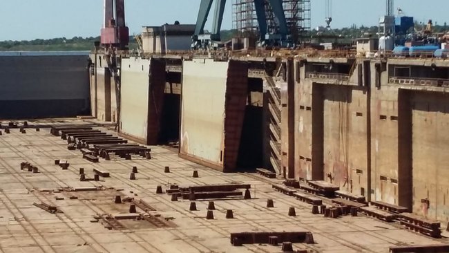 Арестованное имущество Николаевского судостроительного завода Океан режут на металлолом, - нардеп Скороход 09