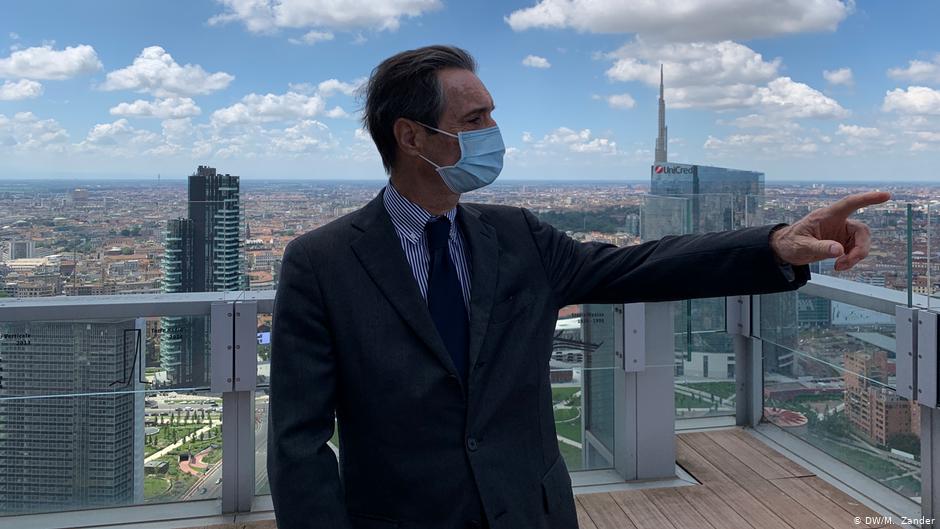 Italien Bergamo | Attilio Fontana, Präsident Region Lombardei Italien Bergamo | Attilio Fontana, Präsident Region Lombardei