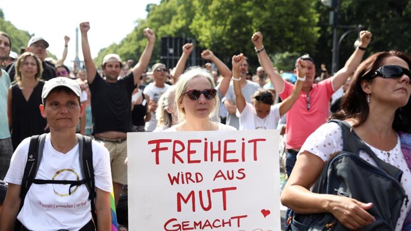 Антикоронавирусный протест