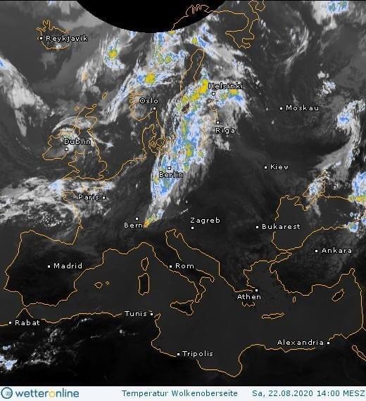 В Украину идет атмосферный фронт из Европы. dqxikeidqxiqzant